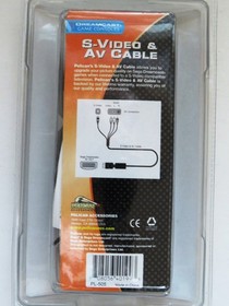 Sega Dreamcast S-VIDEO & AV CABLES - Brand New UNUSED