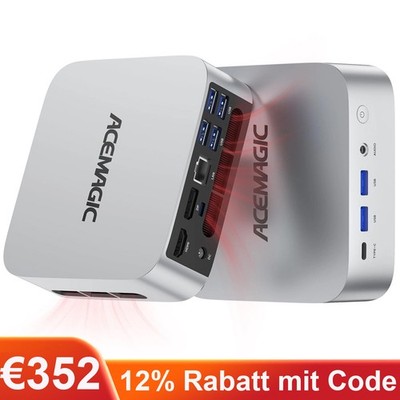 ACEMAGIC M1 Mini PC AMD Ryzen 7 6800H 16GB DDR5 512GB SSD Win11 Pro WIFI BT5.2