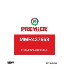 Genuine Mitsubishi Pajero Engine Splash Shield Front Mmr437668 Genuine Mitsubishi Pajero Engine Splash Shield Front Mmr437668