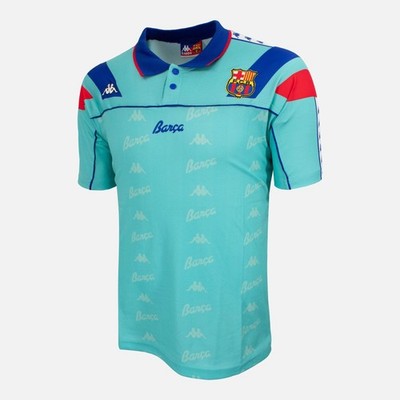 Maillot Barca 1992-93 Signé – Kappa, Cruyff, Guardiola, Koeman, Stoichkov, Laudrup – XL