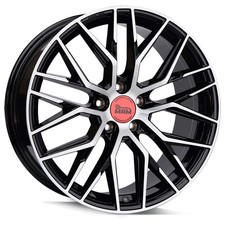 20 Zoll Alufelgen MAM RS4 5x112 Black Polish für Seat Leon Mod. 5F auch FR ST