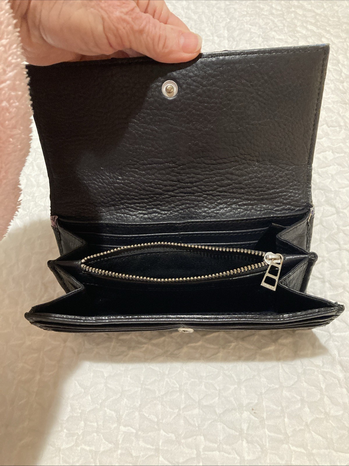 zadig voltaire wallet multicolor python embossed … - image 5