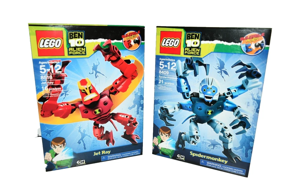 Lego Ben10 Lot - 8409, 8410, 8411, 8518 ~ Retired - Sealed - See Photos~NEW~NIB - Image 3 of 4