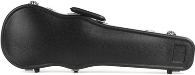 Howard Core CC400S Thermoplastic Suspension Violin Case - Black, 1/2 Size