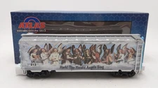 Atlas 3001489 O Christmas Blue 2023 40' PS1 Box Car #213 (3 Rail)