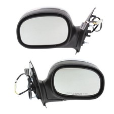 Power Mirror Set For 97-02 Ford F-150 Left And Right Chrome Std And Super Cabs Power Mirror Set For 97-02 Ford F-150 Left And Right Chrome Std And Super Cabs