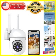 Color Night Vision Security Camera - 360  Home Surveillance with AI Detection