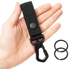 Duty Belt Key Holder, Heavy Duty Molle Key Holder with Key Rings, Tactical Du...