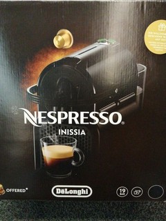 De'Longhi Nespresso Inissia EN 80.B | Kaffeemaschine kompaktes Design 25 Se