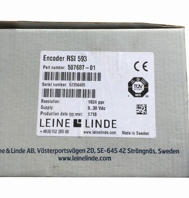RSI 593-1024 507687-01 NEU LEINE&LINDE RSI593 50768701 Encoder RSI5931024