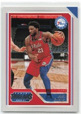 2020-21 Panini Chronicles Threads Joel Embiid #90 Philadelphia 76ers RC