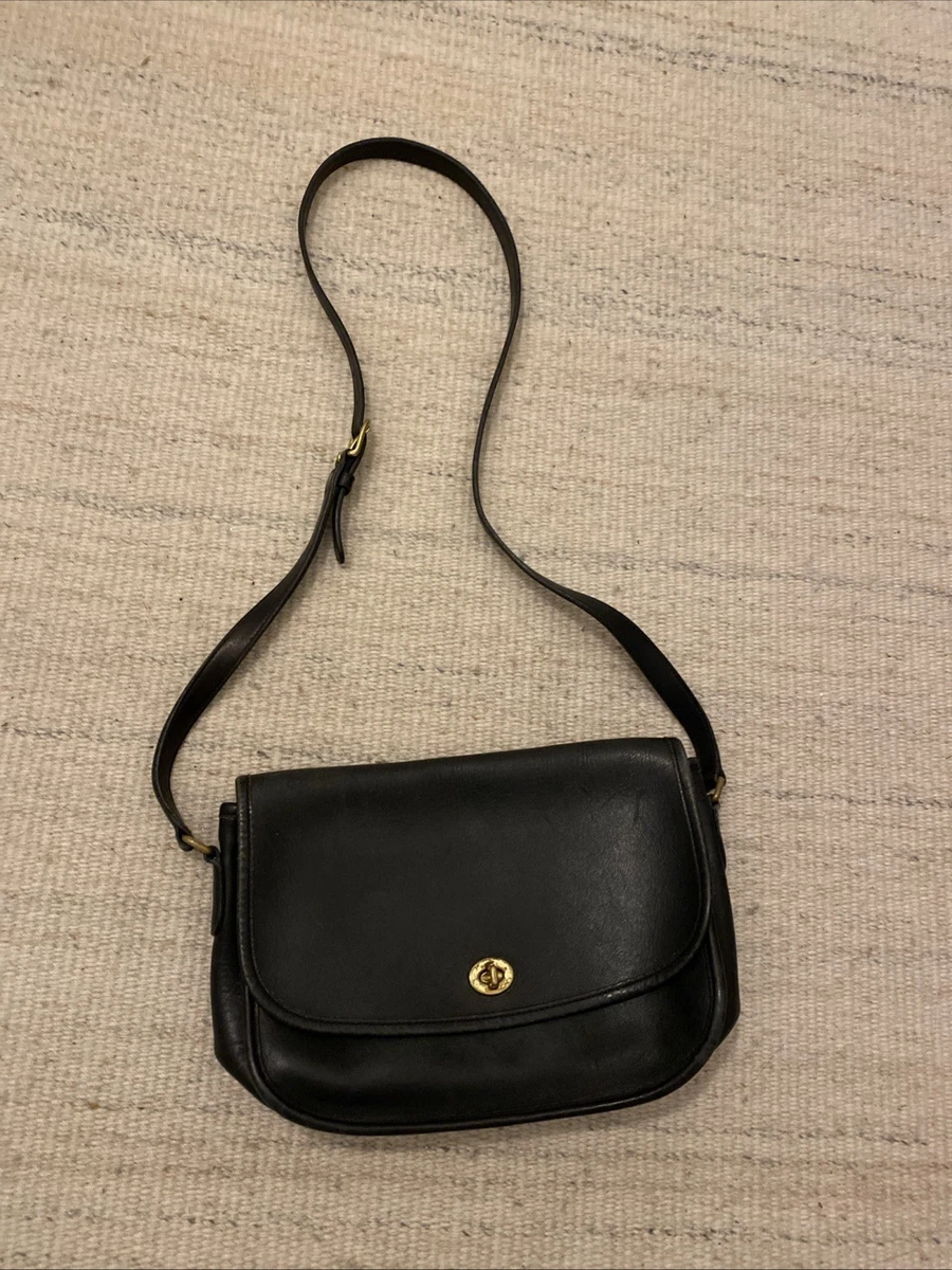 Coach Leather Black Vintage Bags, Handbags & Cases for sale | eBay