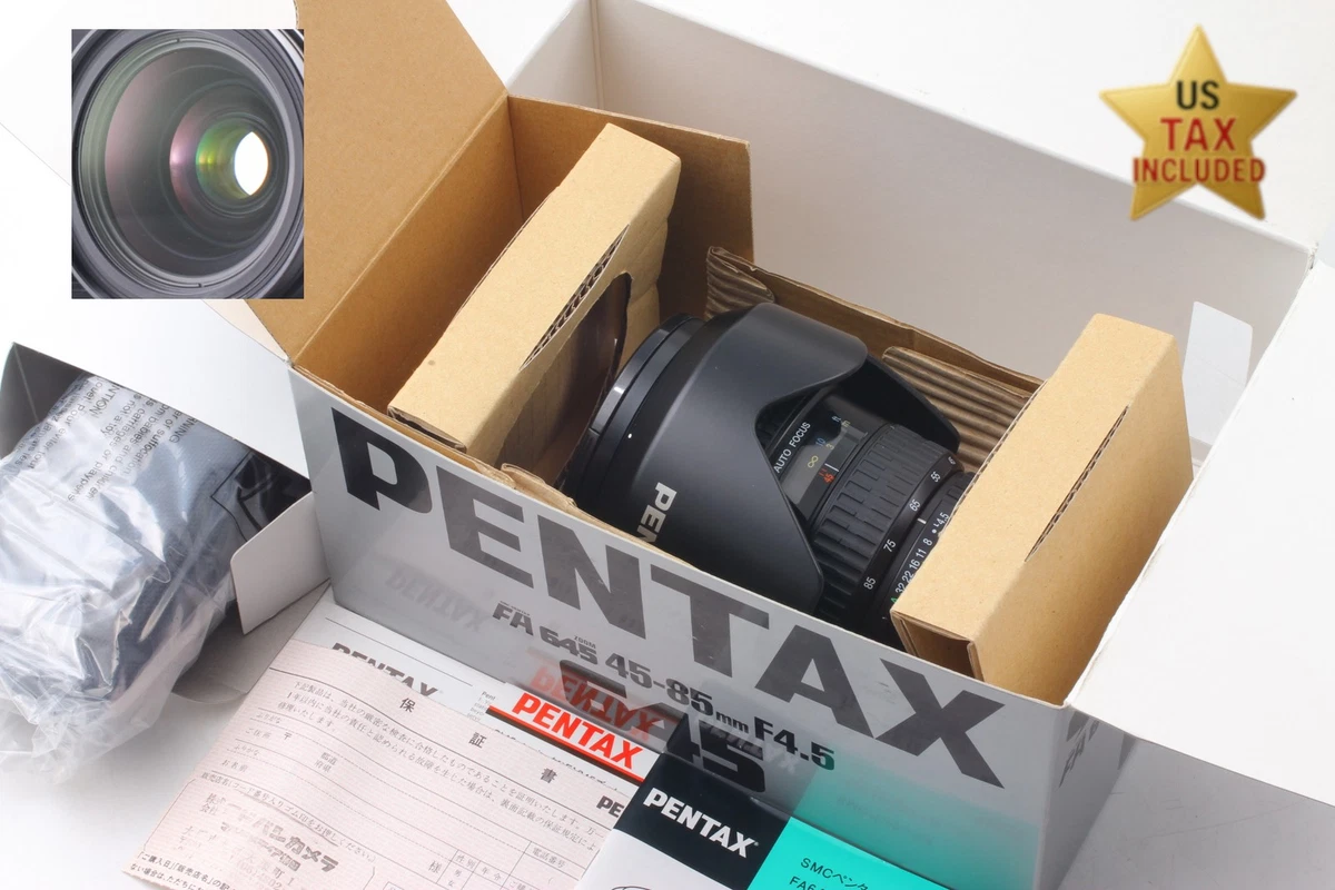 Pentax FA f/4.5 Camera Lenses 45-85mm Focal for sale | eBay