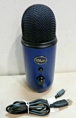 Blue Yeti USB Tisch Mikrofon ohne Ständer (aus Nachlass )