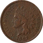 1867 Indian Cent