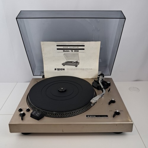 Vintage Tensai Turntable TD8550 Direct Drive Fully Automated Fully Tested Record