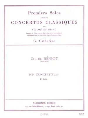First Solos extracted from the Classic Concertos | Pierre Rode | Buch