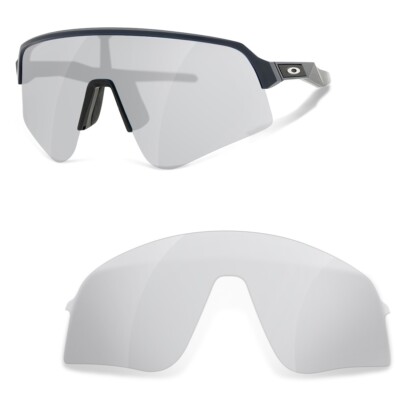 Kompatible Ersatzgläser für Oakley Sutro Lite Sweep OO9465, Klar