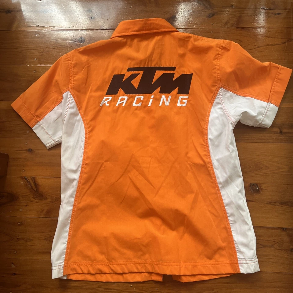 Camisa KTM Racing Niñas Talla 14/L Nueva con etiquetas Precio de venta sugerido por el fabricante 119 USD Foto 4 de 4