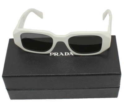 🔥 Prada SPR17W White Frame Sunglasses 🔥 8056597452465| eBay