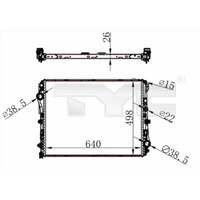 KüHler WasserküHler Passend FüR Mercedes GLC E-Klasse T-Model X253 S213 W447