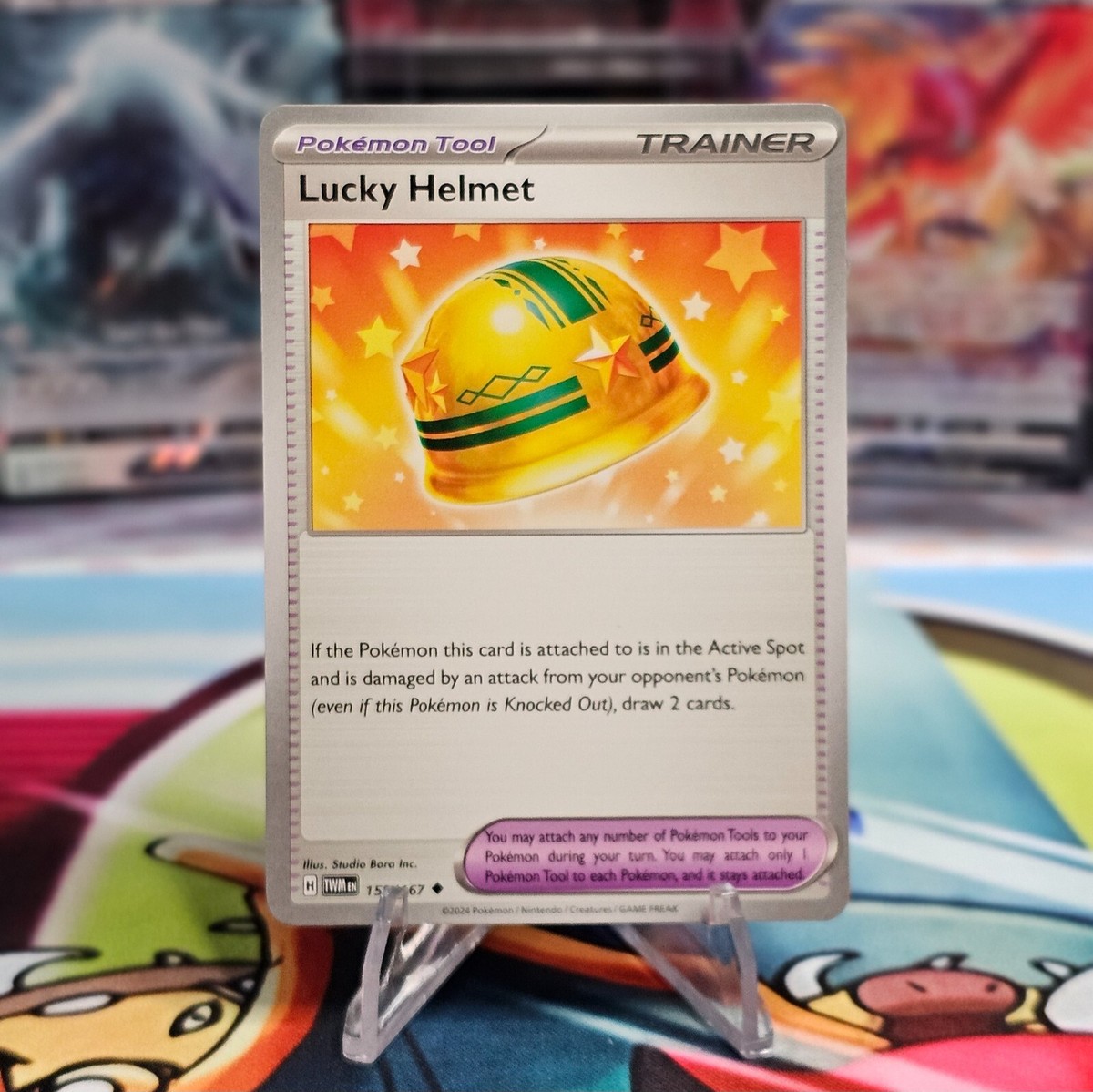 Lucky Helmet - 158/167 - Twilight Masquerade - Pokemon TCG - Non
