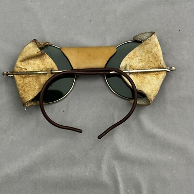 Vintage Green MSA Safety Glasses Steampunk | eBay