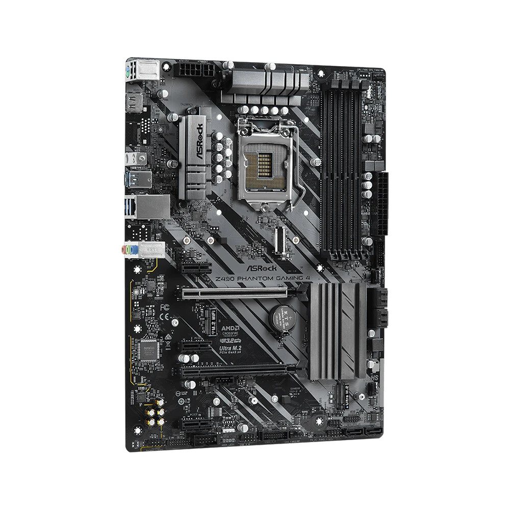 For ASRock Z490 PHANTOM GAMING 4 Support i3/i5/i7/i9-10th CPU