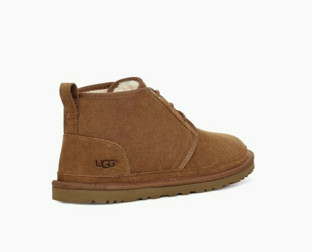 UGG Men's Neumel Classic BootsSize 8 Men's Color ChestnutPlain toeLace-up... image 3