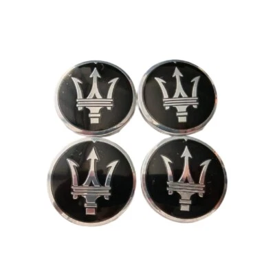 Per Maserati 4pcs 60mm Coprimozzi Hubcaps Ghibli Levant Grecale nuovo 2020 - Bild 1 von 4