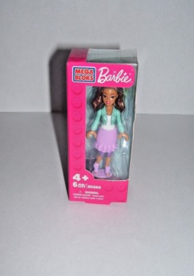 Barbie Mega Bloks 6 pc Set NIB 2013