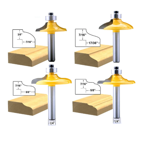 4 pcs 1/4