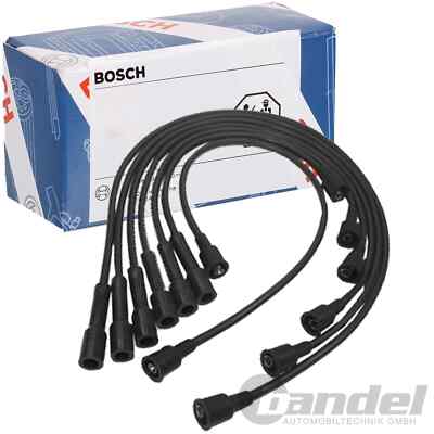 BOSCH ZÜNDLEITUNGSSATZ für OPEL MONZA A OMEGA A SENATOR B 2.5 -2.3 BJ. BEACHTEN