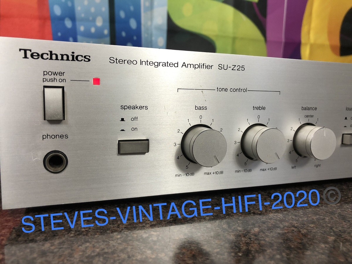 TECHNICS SU-Z25 Stereo Integrated Amplifier 1982 🇯🇵 MINT