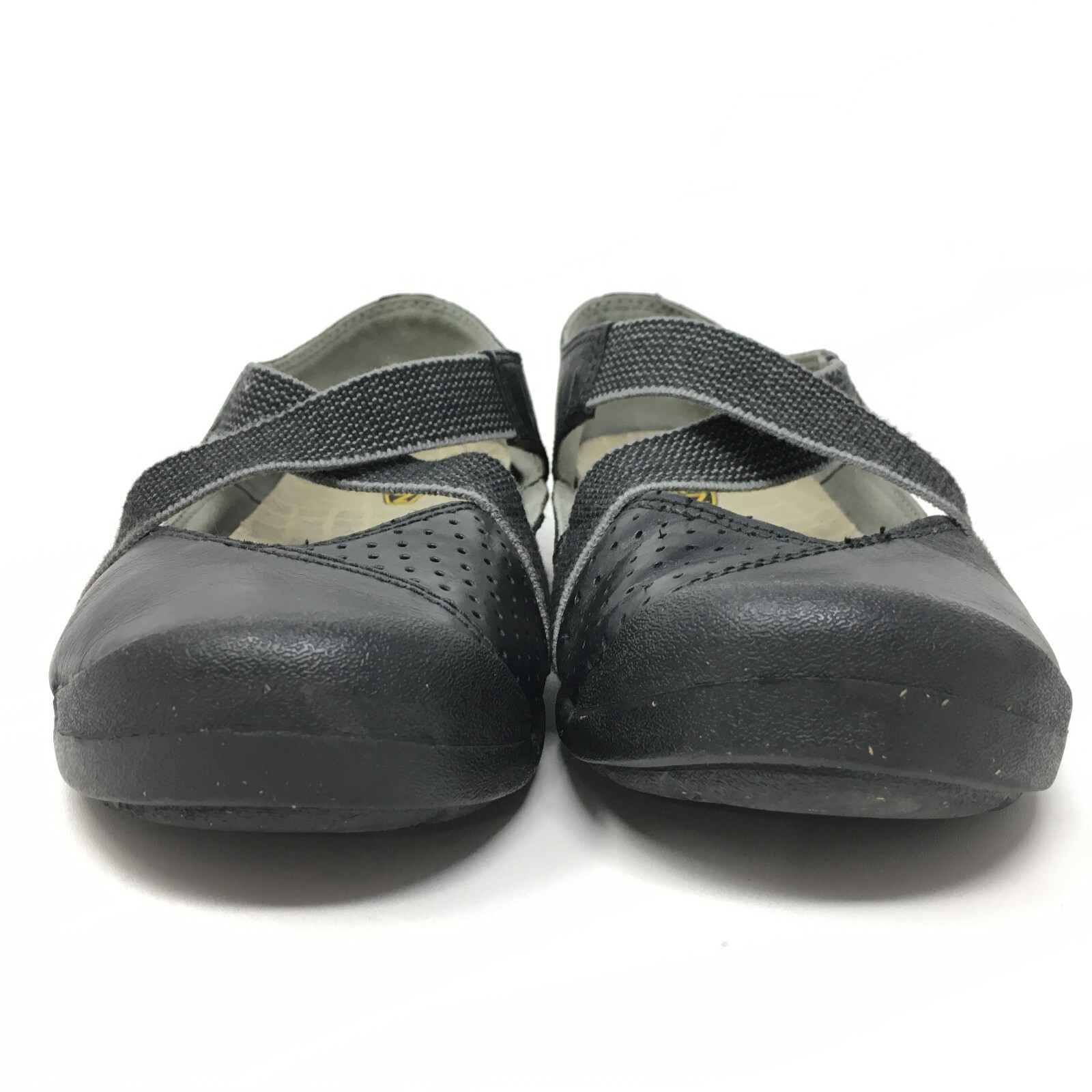 Sandali Keen Lower East Side mocassini scarpe donna misura 6 5 neri cinturino incrociato