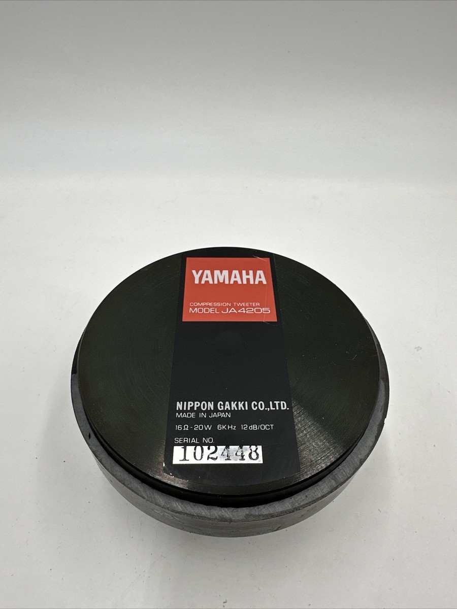 1) YAMAHA MODEL JA-4205 BULLET TWEETER 16 OHMS | eBay