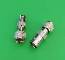  5 PCS Mini UHF Male To BNC Female Connector - USA Seller