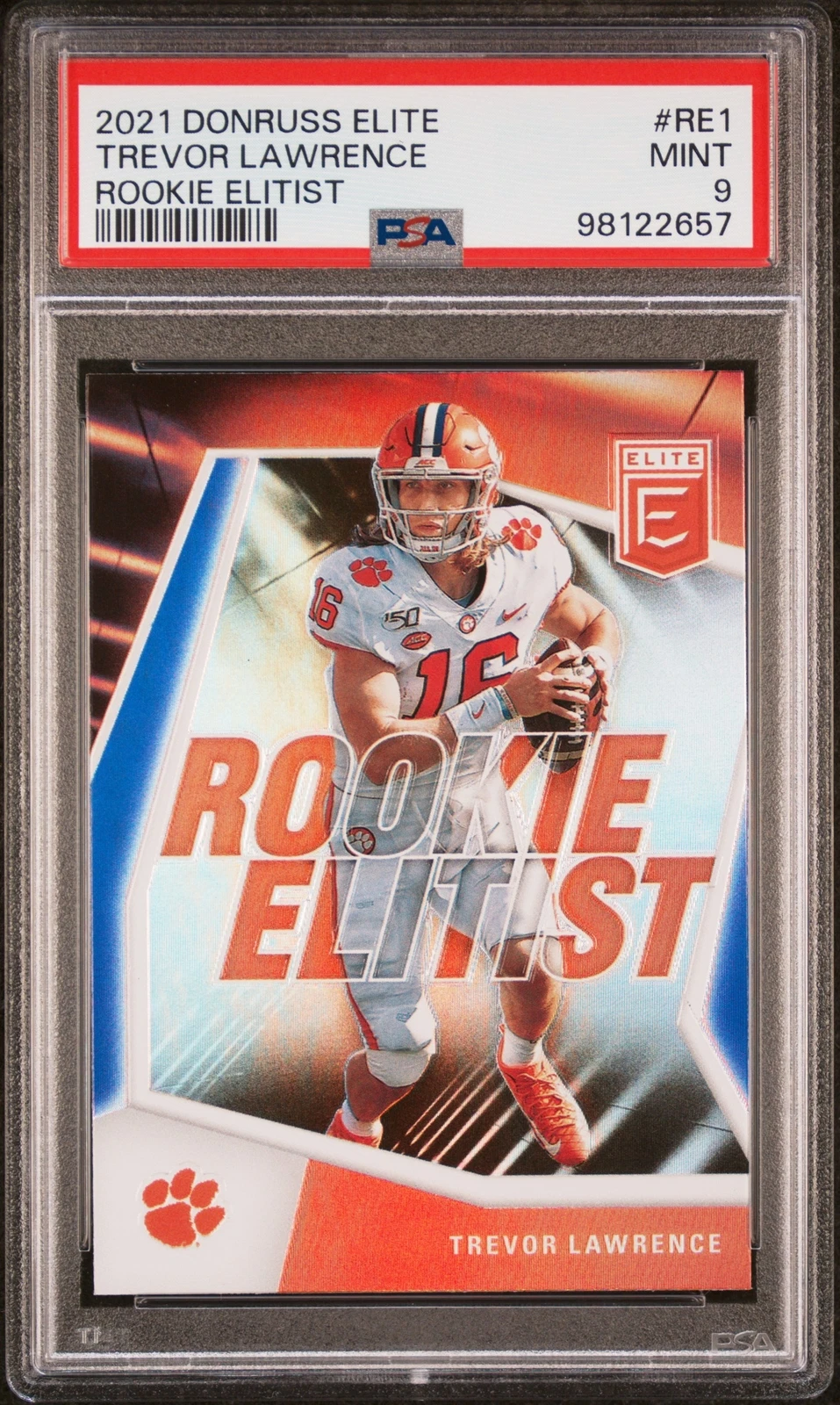 Trevor Lawrence Panini Donruss Elite Rookie Elitist #RE1 Base