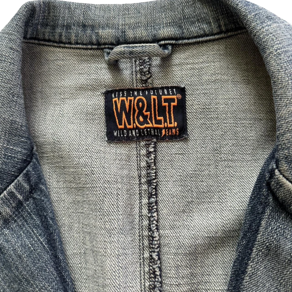 Chaqueta vaquera vintage para mujer W&L.T Walter Van Beirendonck 38 Foto 3 de 4