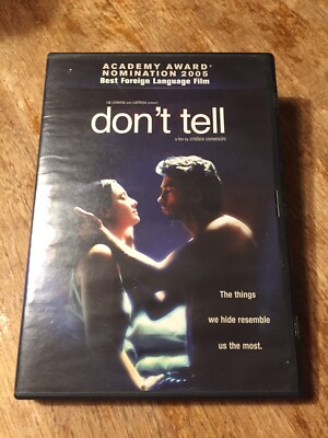 DVD Don't Tell 2006 Cristina Comencini Rai Cinema Cattleya things we hide resemb