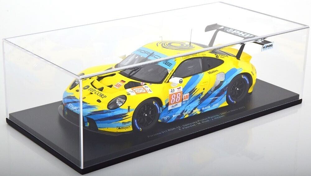 ミニカー Spark Porsche 911 RSR-19 Le Mans 2022 Spark 2022 PORSCHE 911 991 RSR-19 4.2L 24h LE MANS #88 w/Showcase