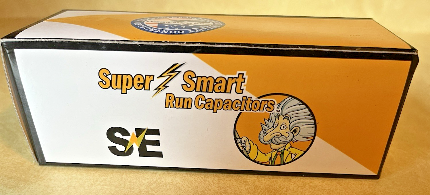SMART ELECTRIC SE95DV 45-5x370/440 VOLTS ALUMINIUN RUN CAPACITOR ROUND ...