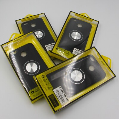 Wholesale 10pcs NEW High Quality Sealed Black Color Xiaomi Redmi 4x Phone Case