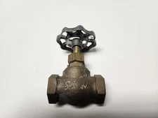 Vintage N.O.S. Schaible Rising Stem Globe Valve 1/2"