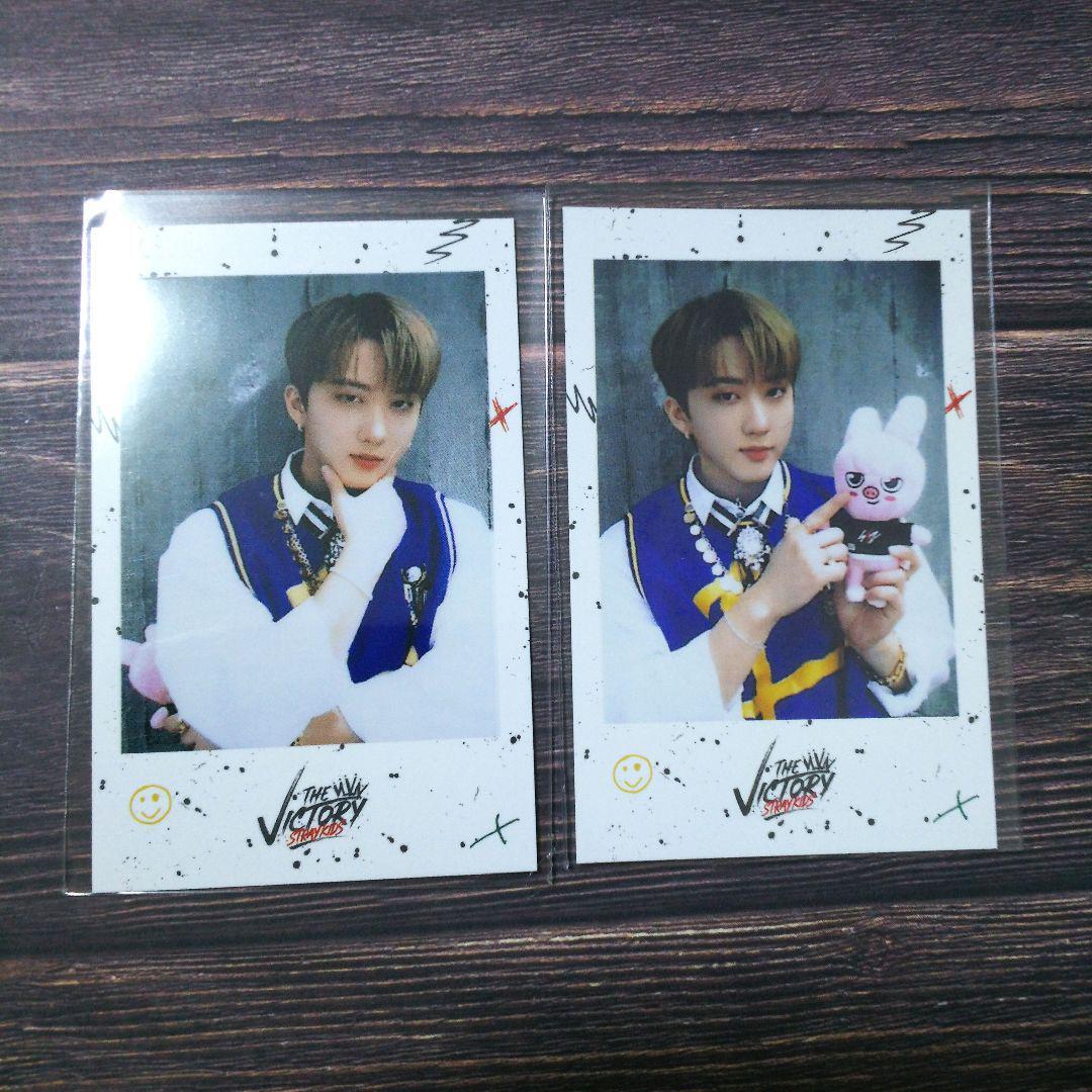 Stray Kids the victory Polaroid Official photo card bangchan