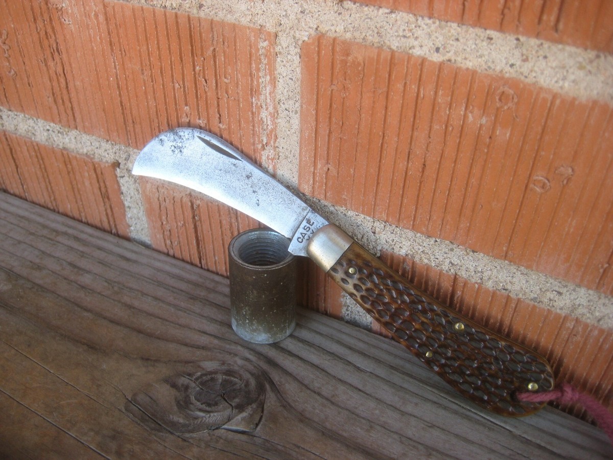 1940s Vintage 1 Blade CASE XX - 61011 ** Carbon Hawkbill Pruner