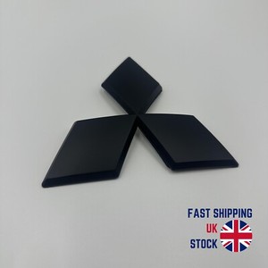 Accessoire L200 Emblème Logo Mitsubishi L200 Double Cab - Badge Capot Avant/ Arrière - Style 3D ABS Accessoire Auto Personnalisation