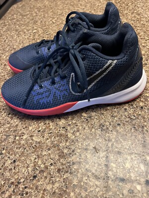 Nike Kyrie Flytrap 2 USA Boys Sz 7Y Navy Blue-Red