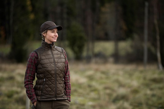 Deerhunter Lady Christine Quiltet Weste Grosse 46 Farbe 383 Dark Elm Gunstig Kaufen Ebay