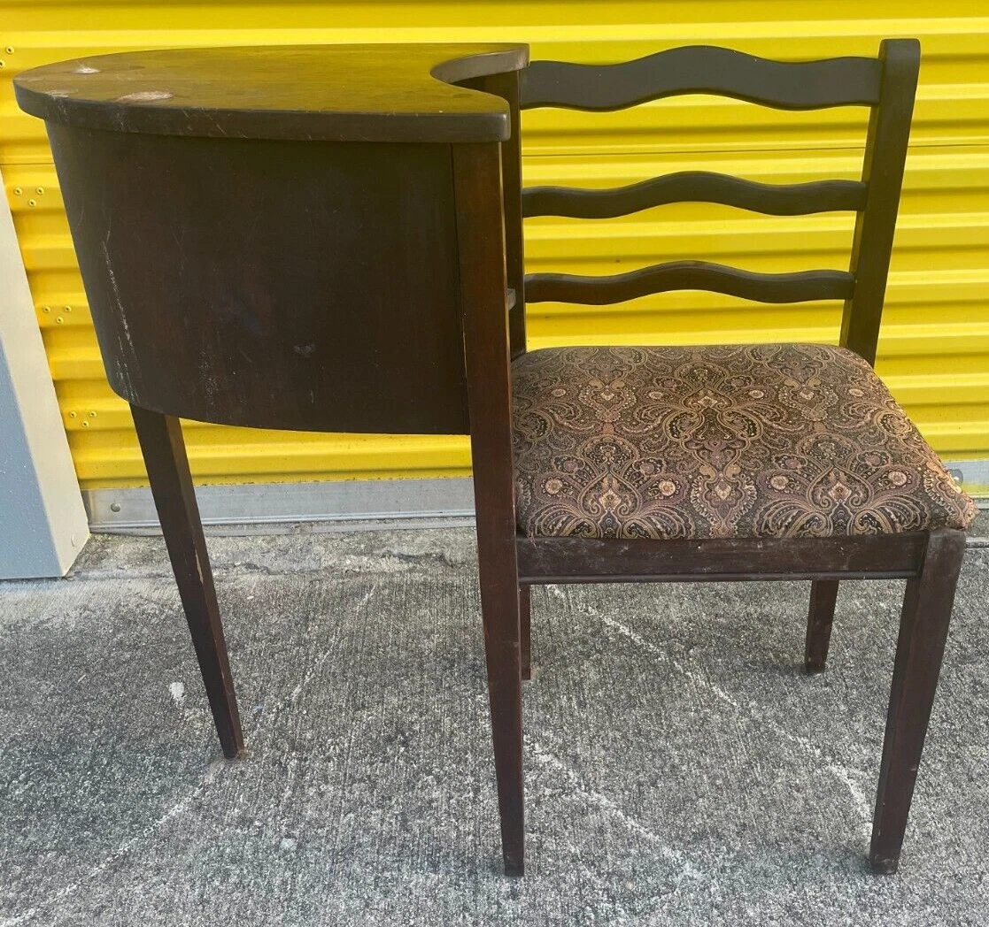 Vintage gossip bench phone table new arrivals